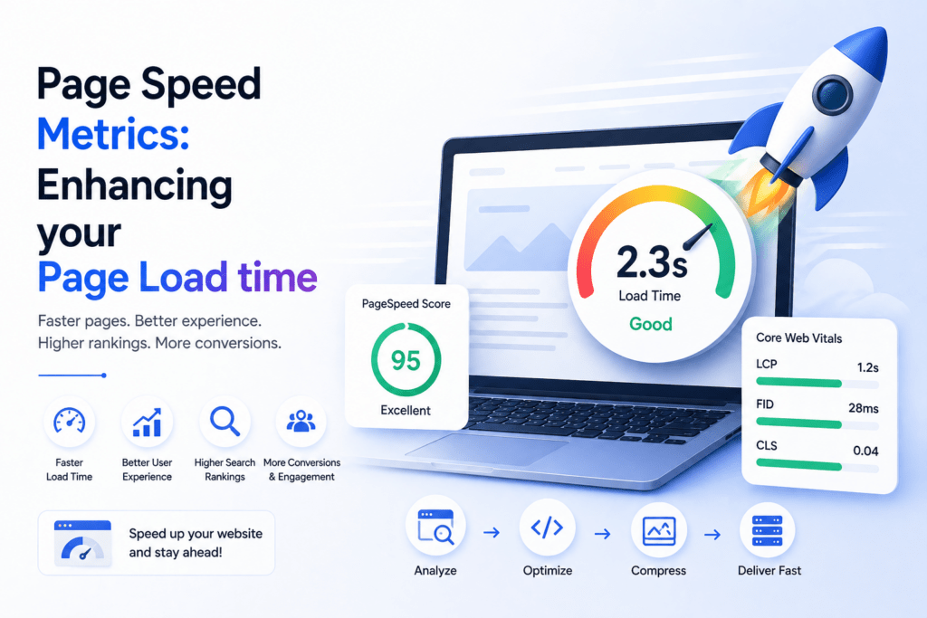 Page Speed Metrics: Enhancing your Page Load time