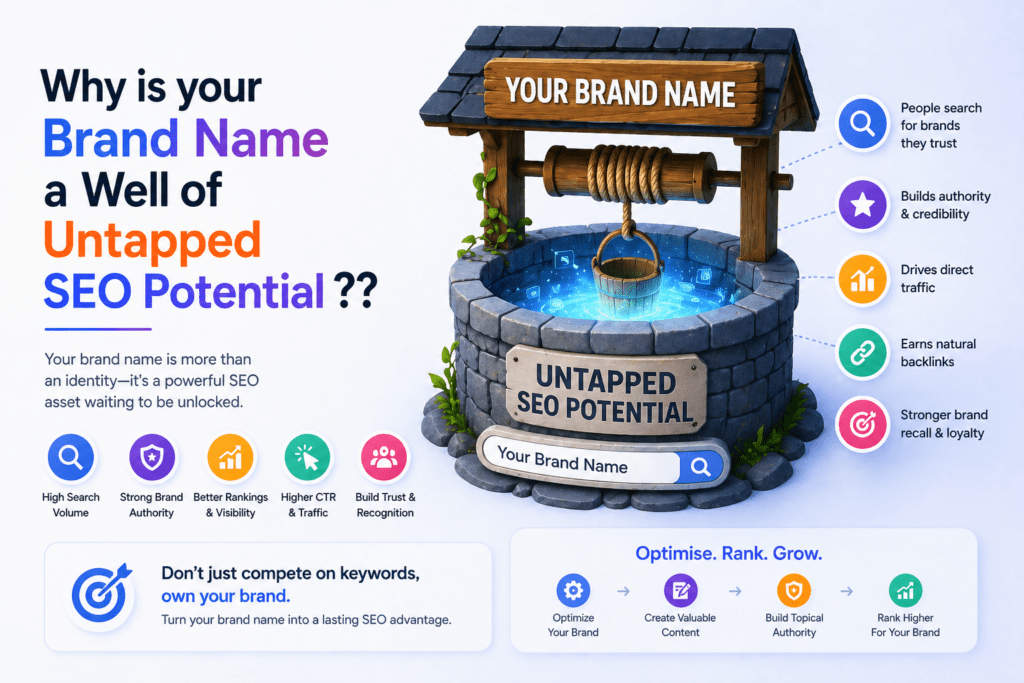 Why is your brand name is a well of untapped SEO potential ??