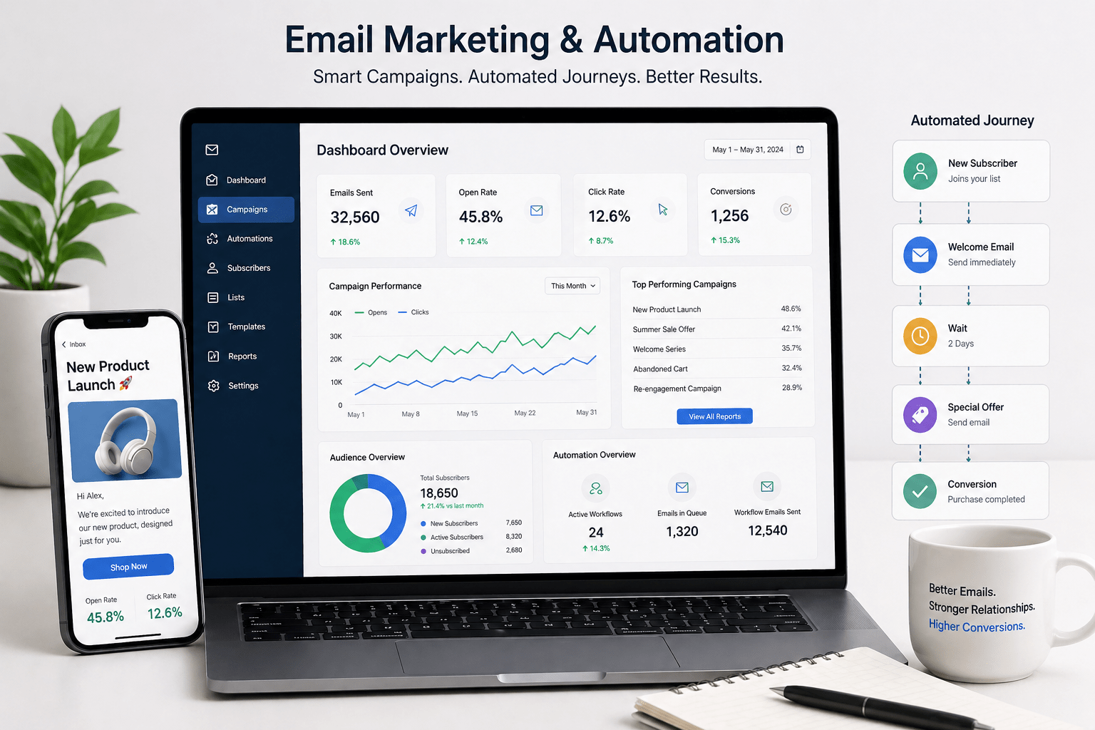 Email marketing & automation